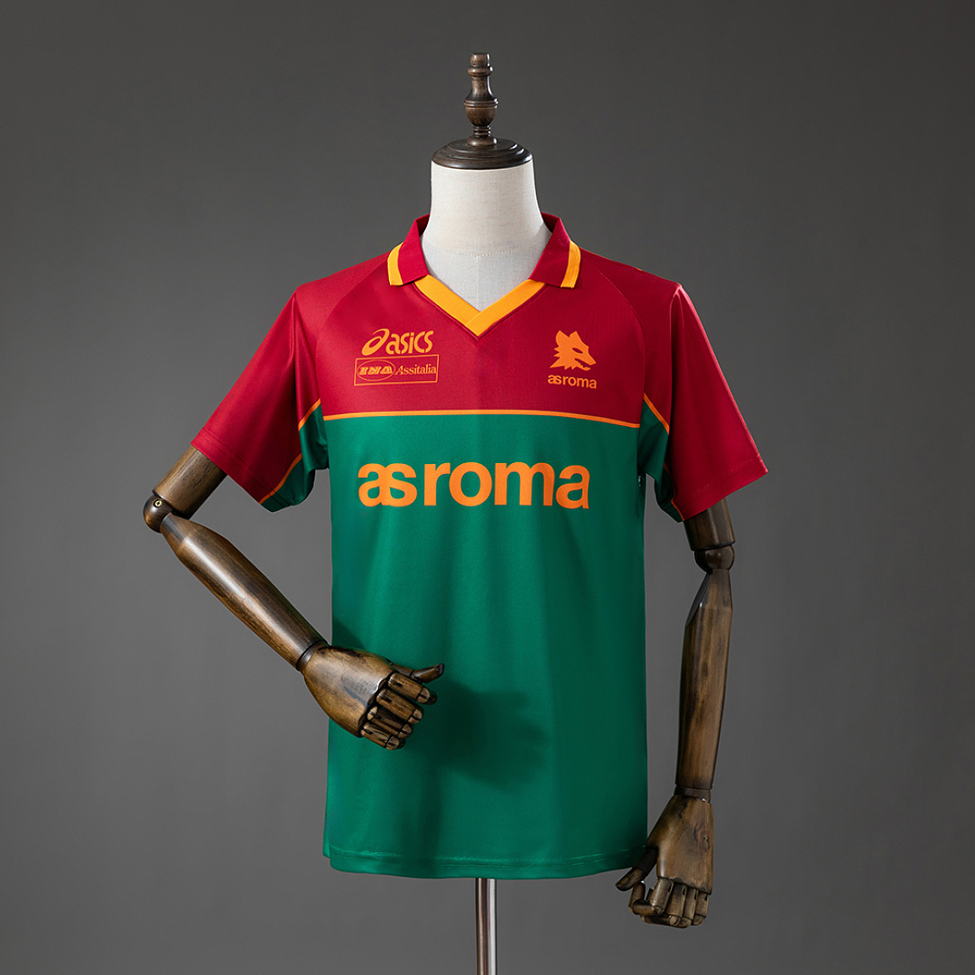 Roma 95/96 Retrô Training JerseyS-XXL, foto 1