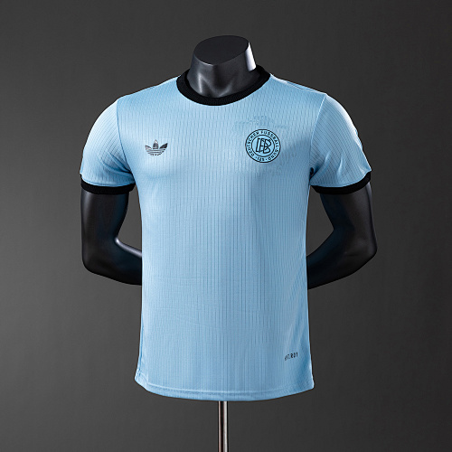 Germany 125th Edição de aniversário Blue Versão jogador Camisa S-4XL