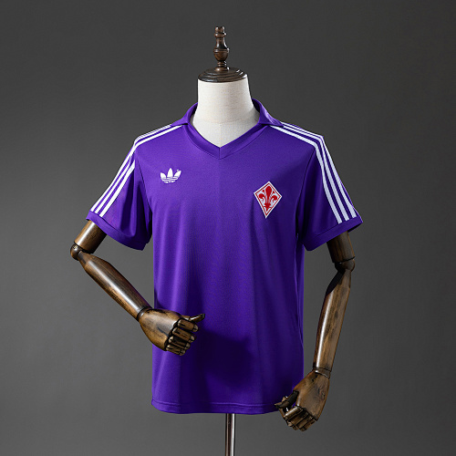 Fiorentina 7980 Titular Retrô Camisa S-XXL