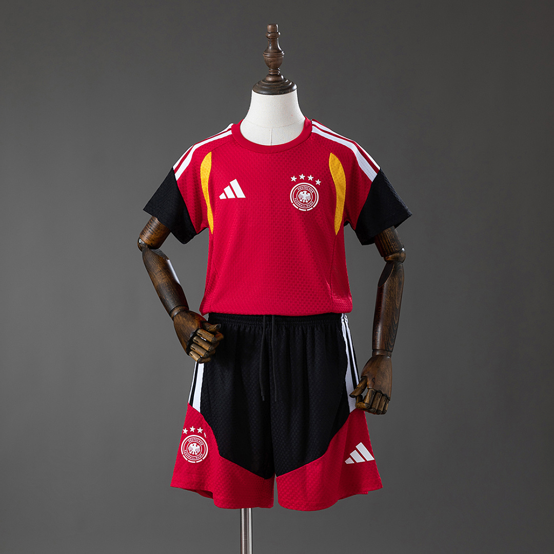 Germany 2026 Versão jogador Training Kit infantil - Red Tamanho 16-28, foto 1