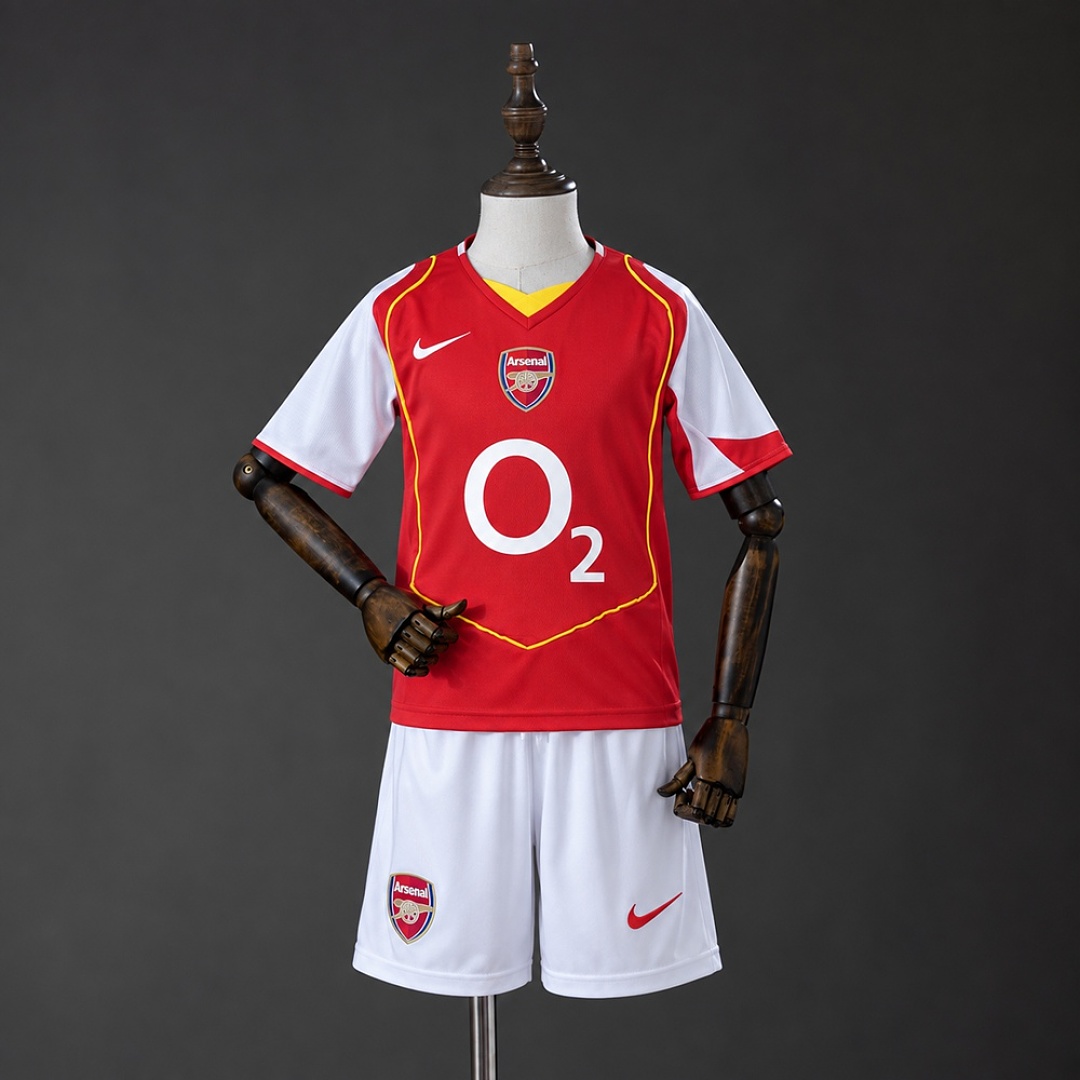Retrô Arsenal 02/03 Titular Infantil Camisa 16-28, foto 1