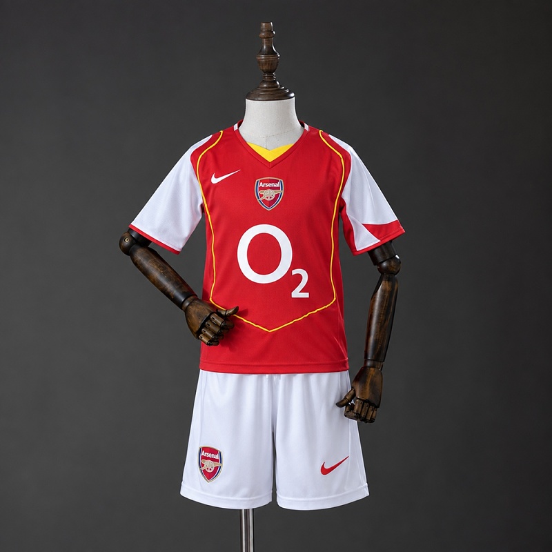 Retrô Arsenal 02/03 Titular Infantil Camisa 16-28