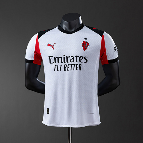 AC Milan 25/26 Visitante Versão jogador Camisa S-4XL