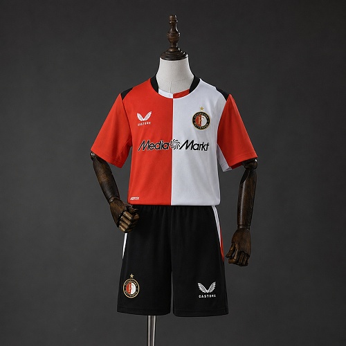Feyenoord Rotterdam 26/27 Titular Kids kit Tamanho 16-28