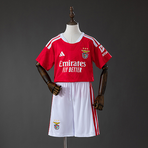 Benfica 26/27 Titular Kit infantil Tamanho 16-28