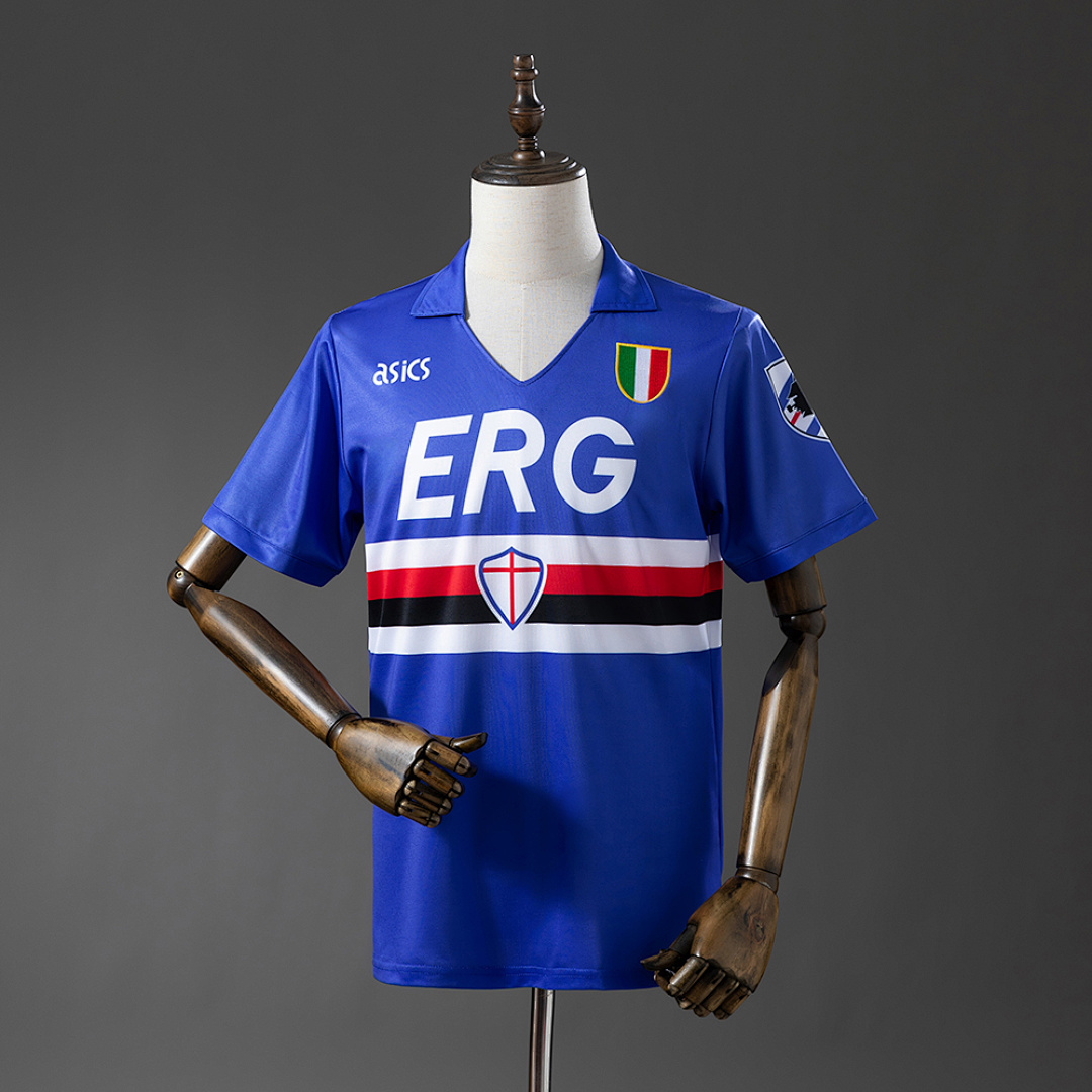 Sampdoria 94/95 Titular Retrô Camisa S-XXL, foto 1