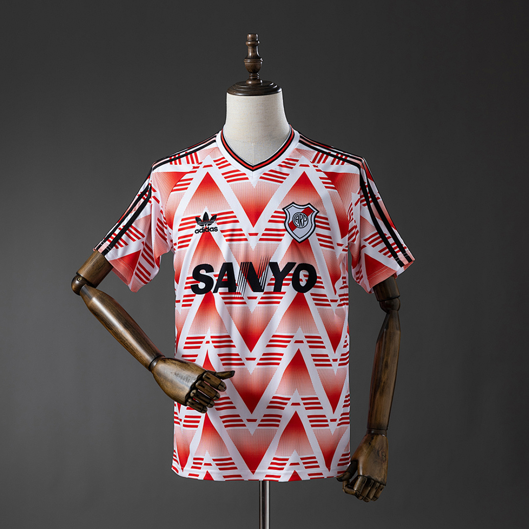 River Plate 92/93 Visitante Retrô Camisa S-XXL, foto 1