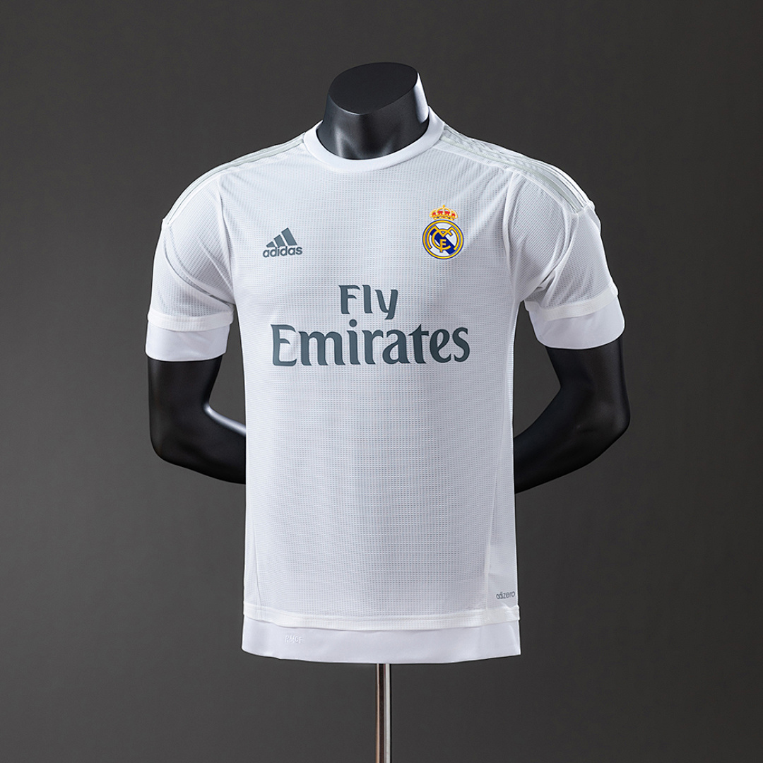 Real Madrid 15/16 Titular Versão jogador Retrô Camisa S-3XL, foto 1