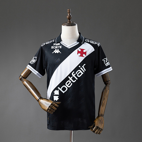 Vasco da Gama 25/26 Titular All Sponsor Camisa S-4XL