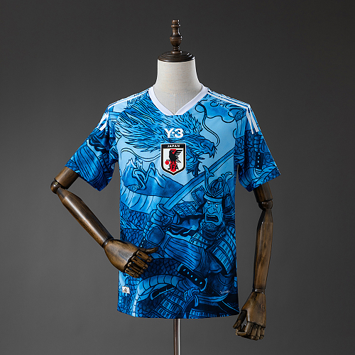 Japan Y-3 Samurai Blue Camisa S-4XL