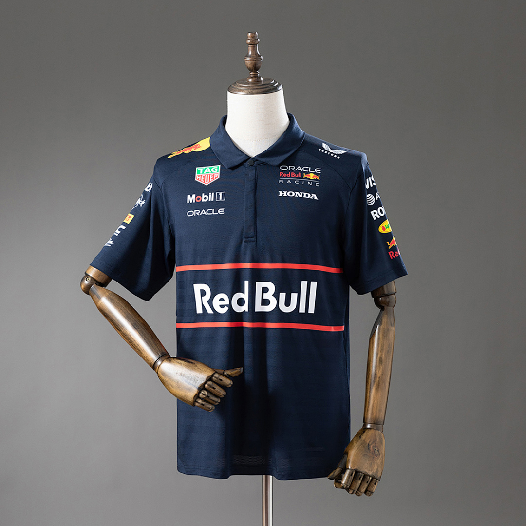 2025 F1 Red Bull Racing POLO Navy Blue S-3XL, foto 1