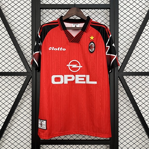 Retrô AC Milan 97/98 Edição especial S-XXL
