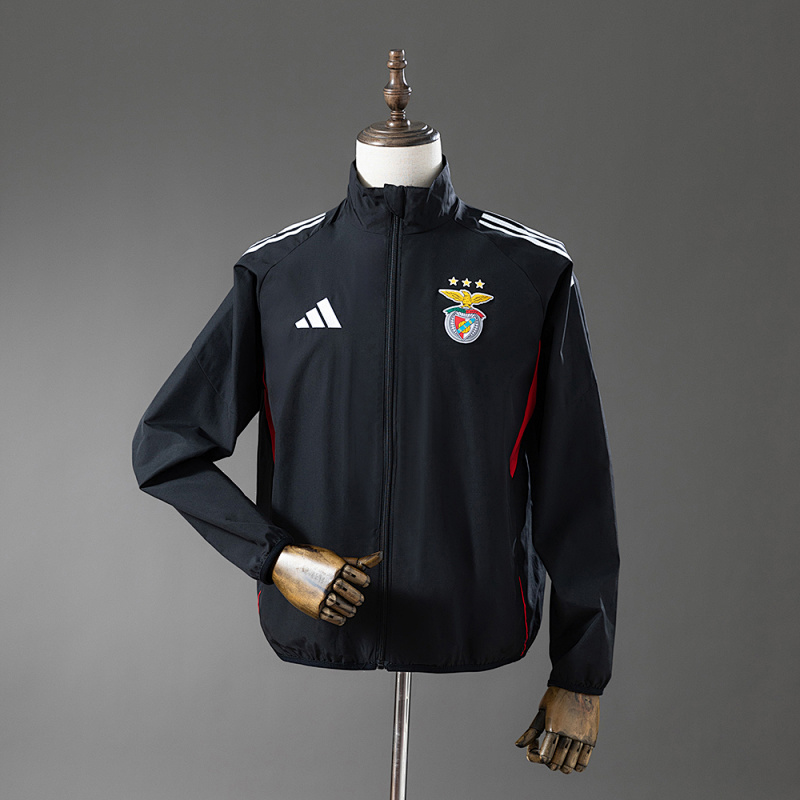 Benfica 25/26 Windbreaker - Black S-XXL