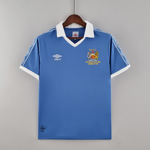 Retrô Manchester City 81/82 Titular S-XXL