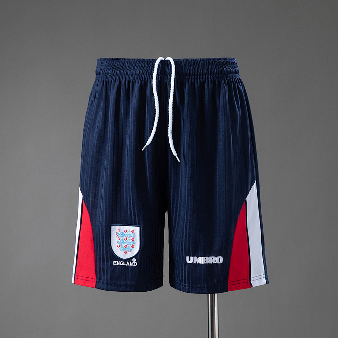 England 1998 Titular Retrô Shorts S-XXL, foto 1