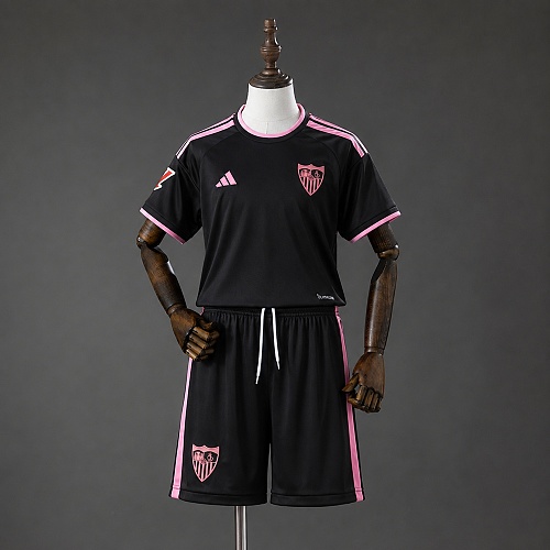 Sevilla 26/27 Third Kids Kit Tamanho 16-28