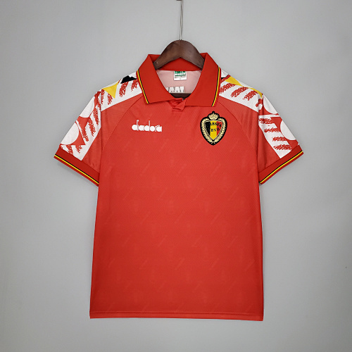 Retrô 1995 Belgium Titular S-XXL