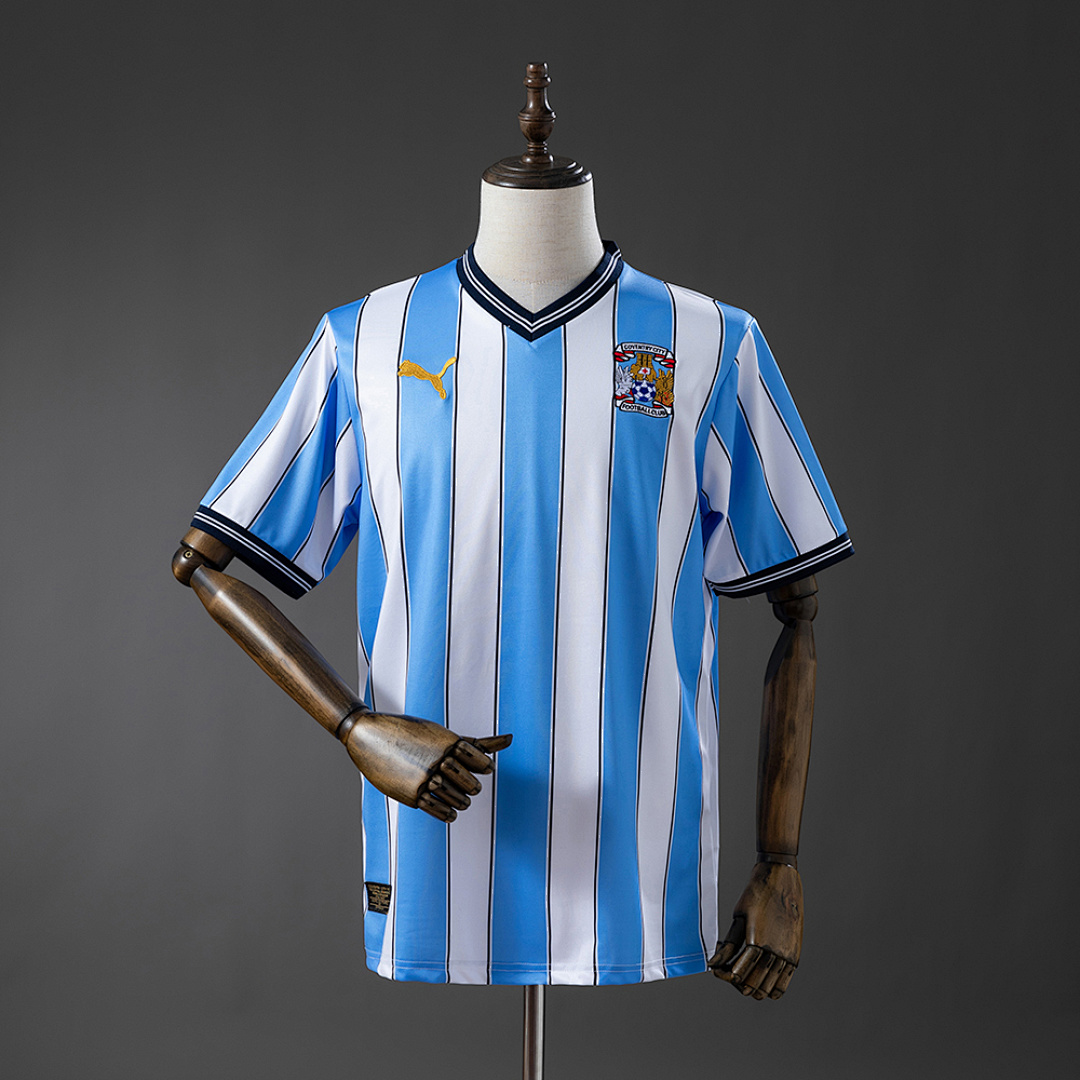 Coventry City 11/12 25th Edição de aniversário Titular Retrô Camisa S-XXL, foto 1
