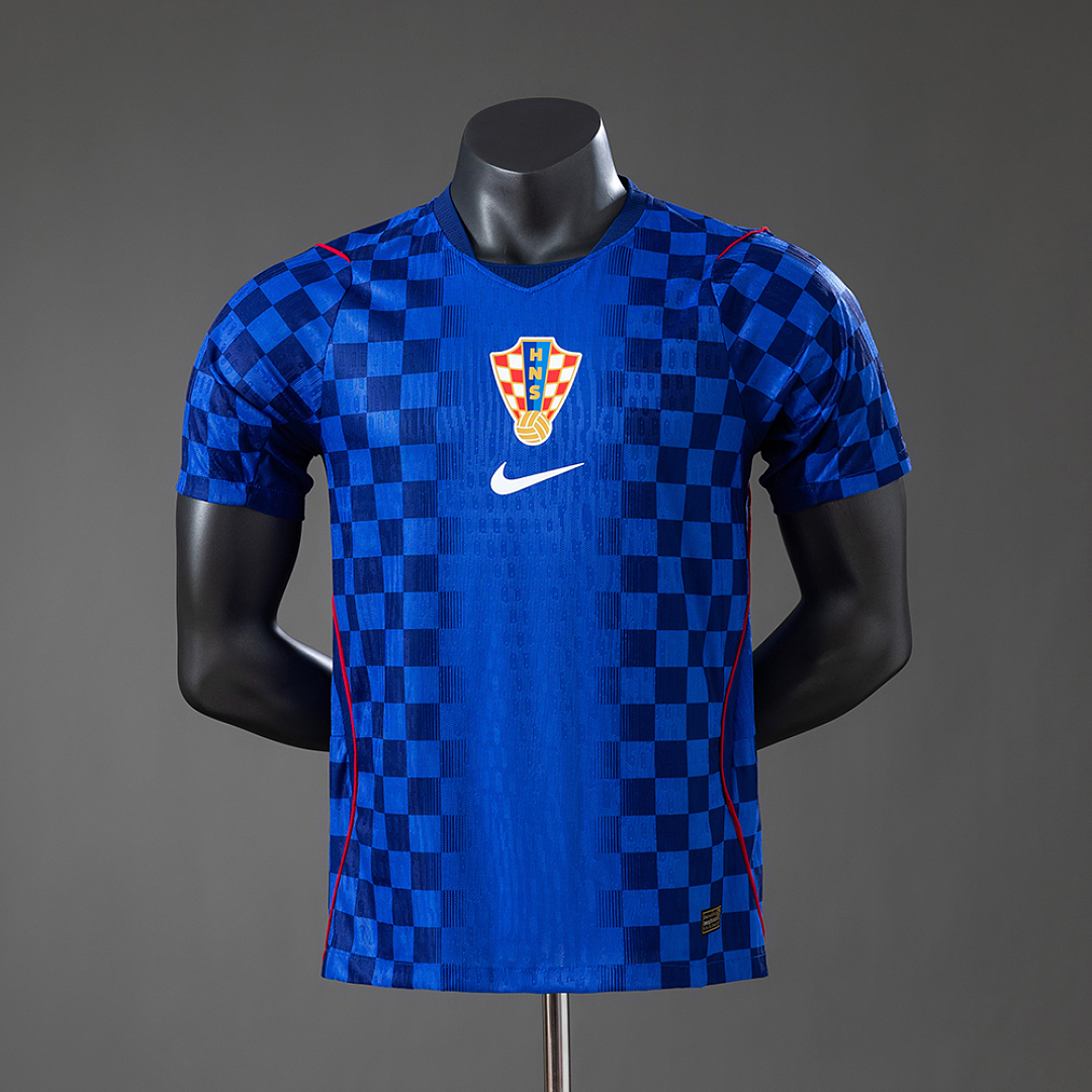 Croatia 2026 Visitante Versão jogador Camisa S-XXL, foto 1
