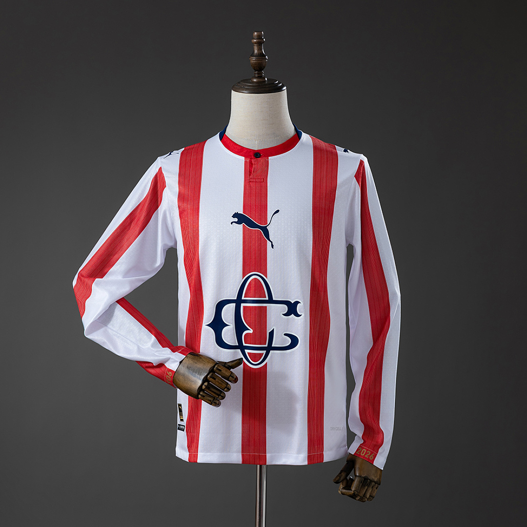 Chivas de Guadalajara 120 Aniversario Manga longa Camisa S-4XL, foto 1