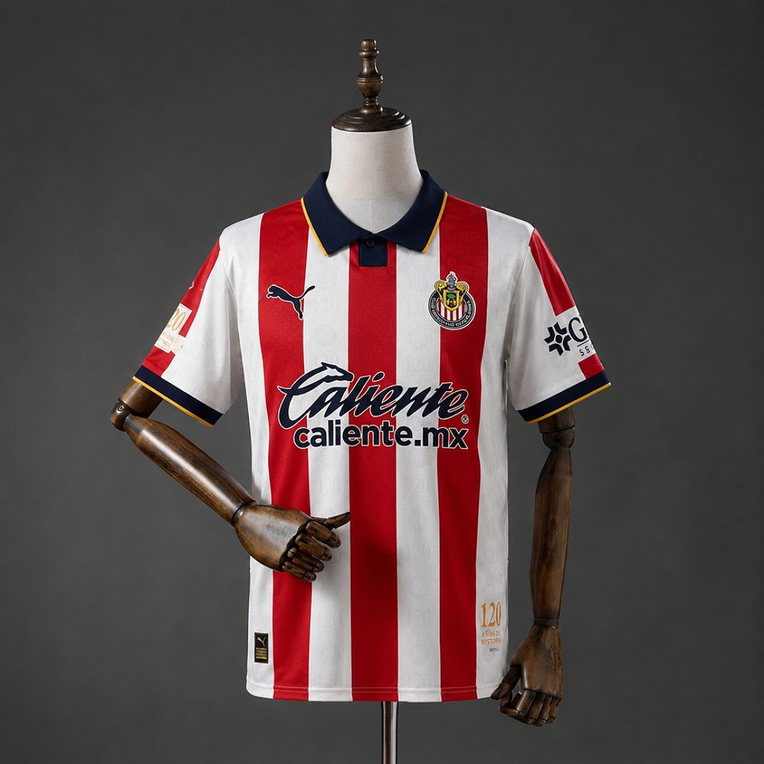 Chivas Guadalajara 26/27 120 Aniversario Camisa S-4XL, foto 1