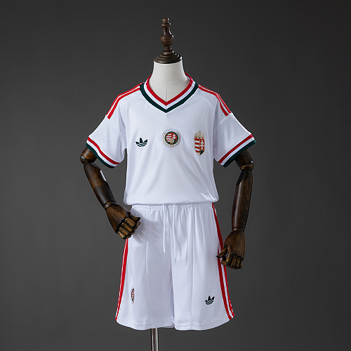 Hungary 2026 Visitante Kit infantil Tamanho 16-30