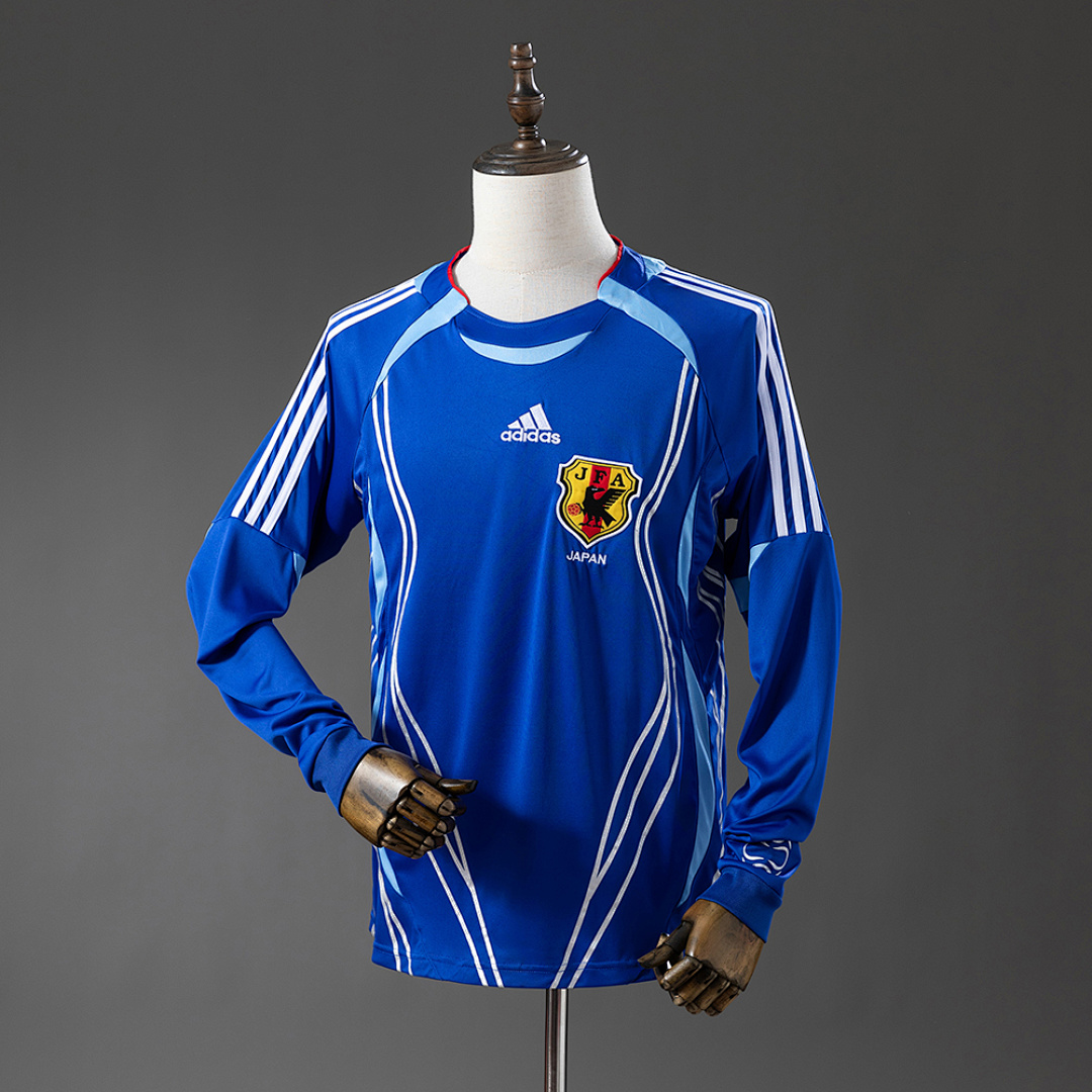 Japan 2006 Titular Long Sleeves Retrô Camisa S-XXL, foto 1