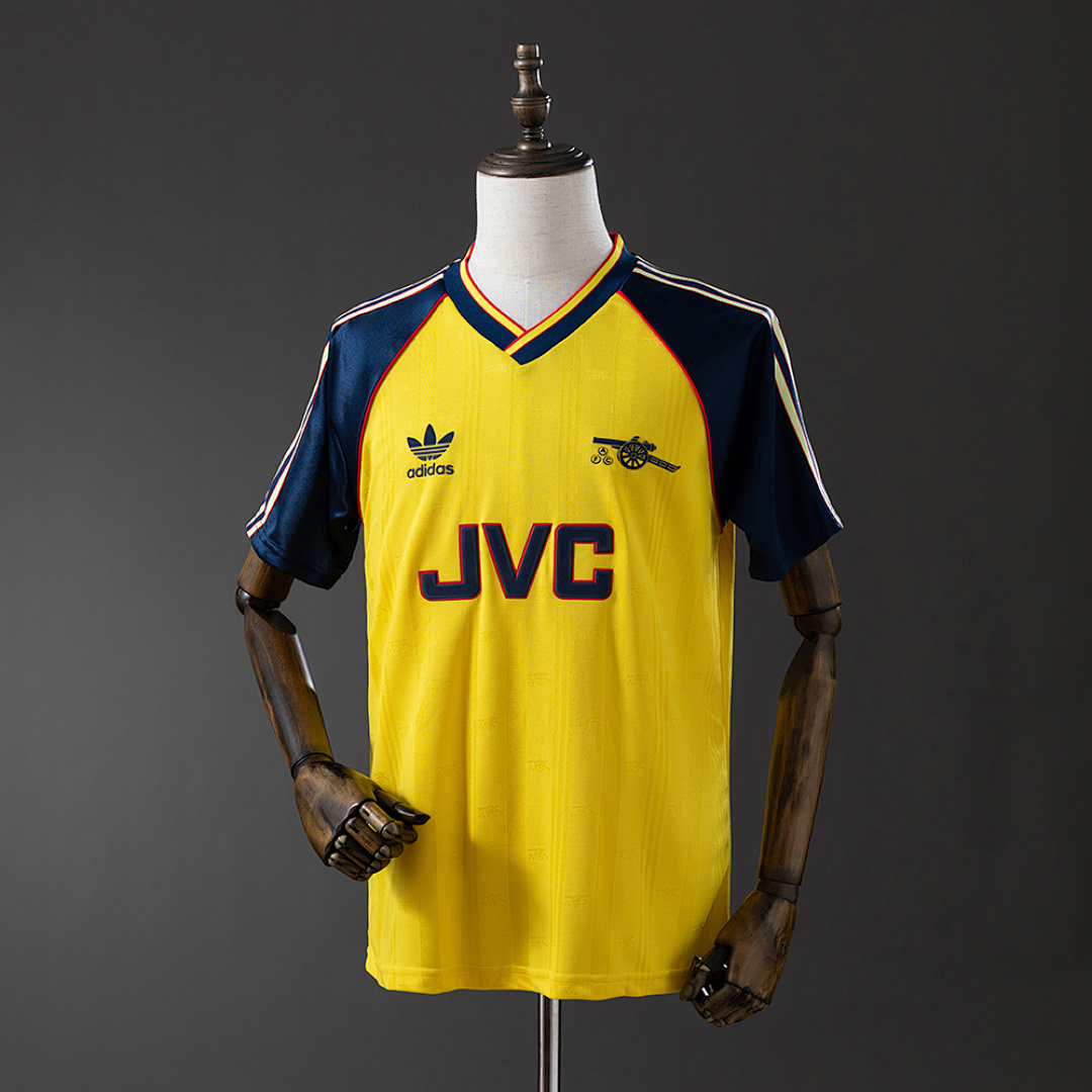 Retrô 88/89 Arsenal Visitante S-XXL, foto 1
