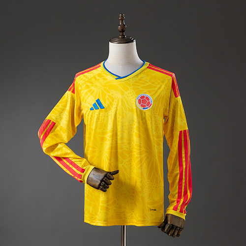 Colombia 2026 Titular Manga longa Camisa S-4XL
