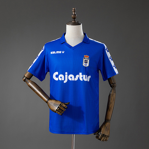Real Oviedo 92/93 Titular Retrô Camisa S-XXL