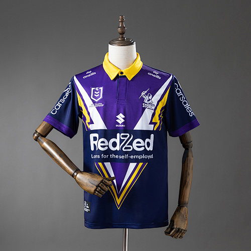 NRL Melbourne Storm 2025 Titular Camisa S-5XL