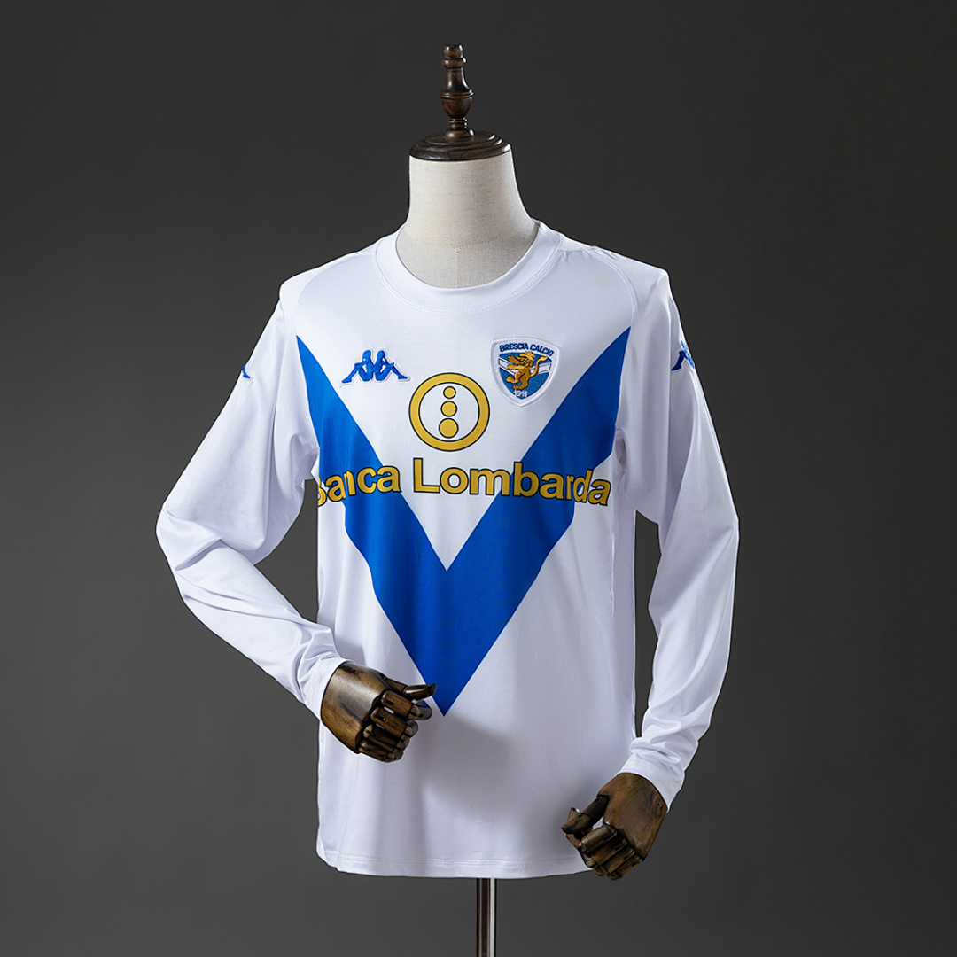 Brescia Calcio 2003 Visitante Manga longa Retrô Camisa S-XXL, foto 1