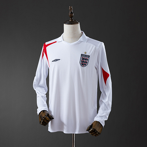Retrô Manga longa England 2006 Titular S-XXL
