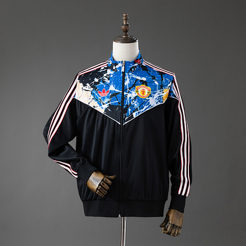 M-U x Stone Roses Track Top 'Black Multi S-XXL