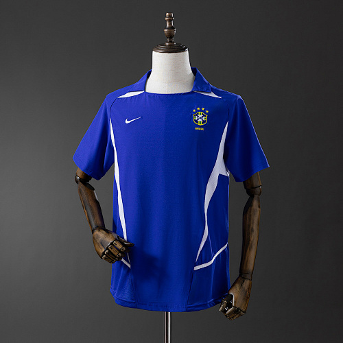 Retrô 2002 Brazil Visitante S-XXL