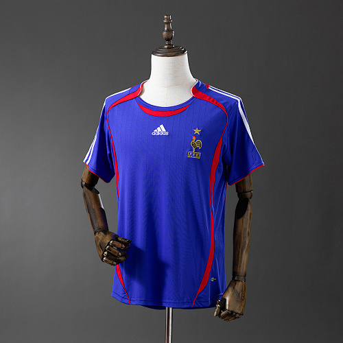 France 2006 Titular Retrô Camisa S-XXL