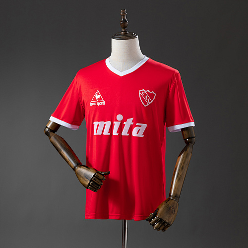 Independiente 86/88 Titular Retrô Camisa S-XXL