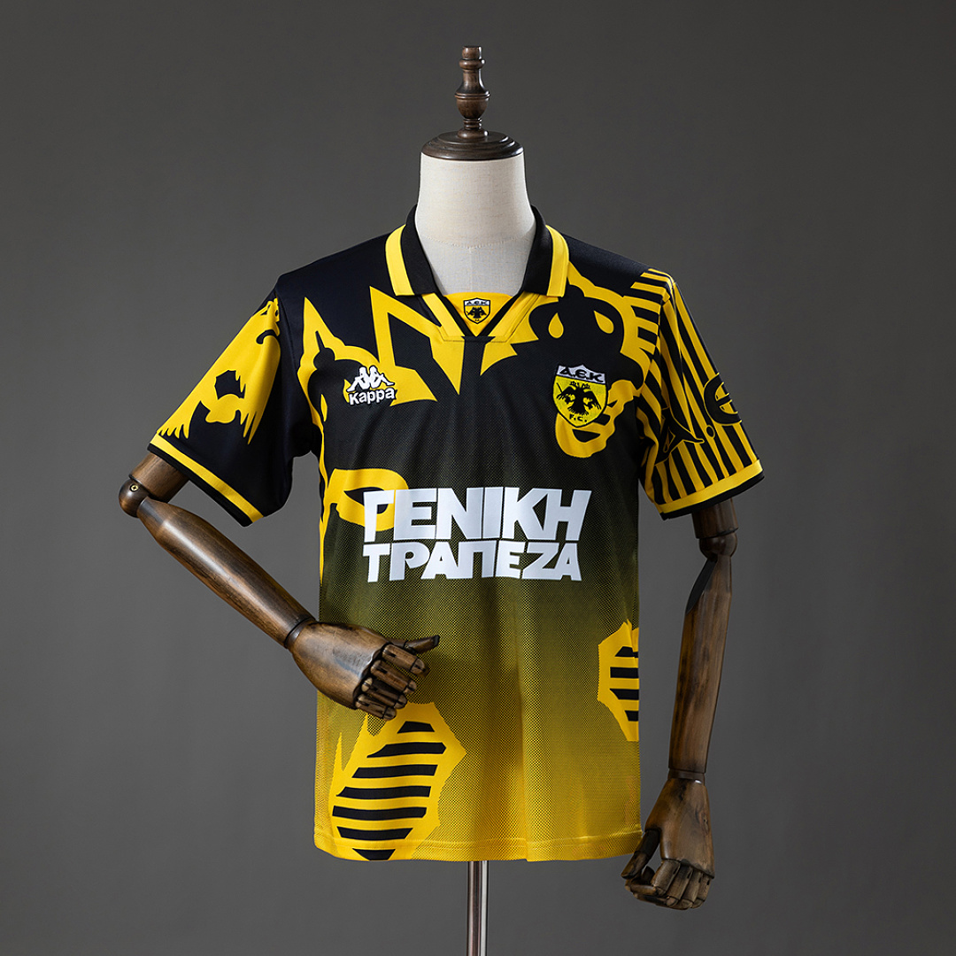 AEK Athens 97/98 Titular Retrô Camisa S-XXL, foto 1