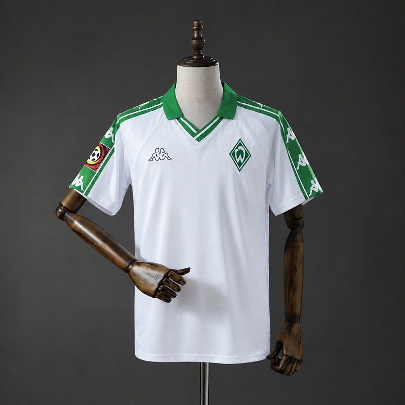 Retrô Werder Bremen 01/02 Visitante Camisa S-XXL