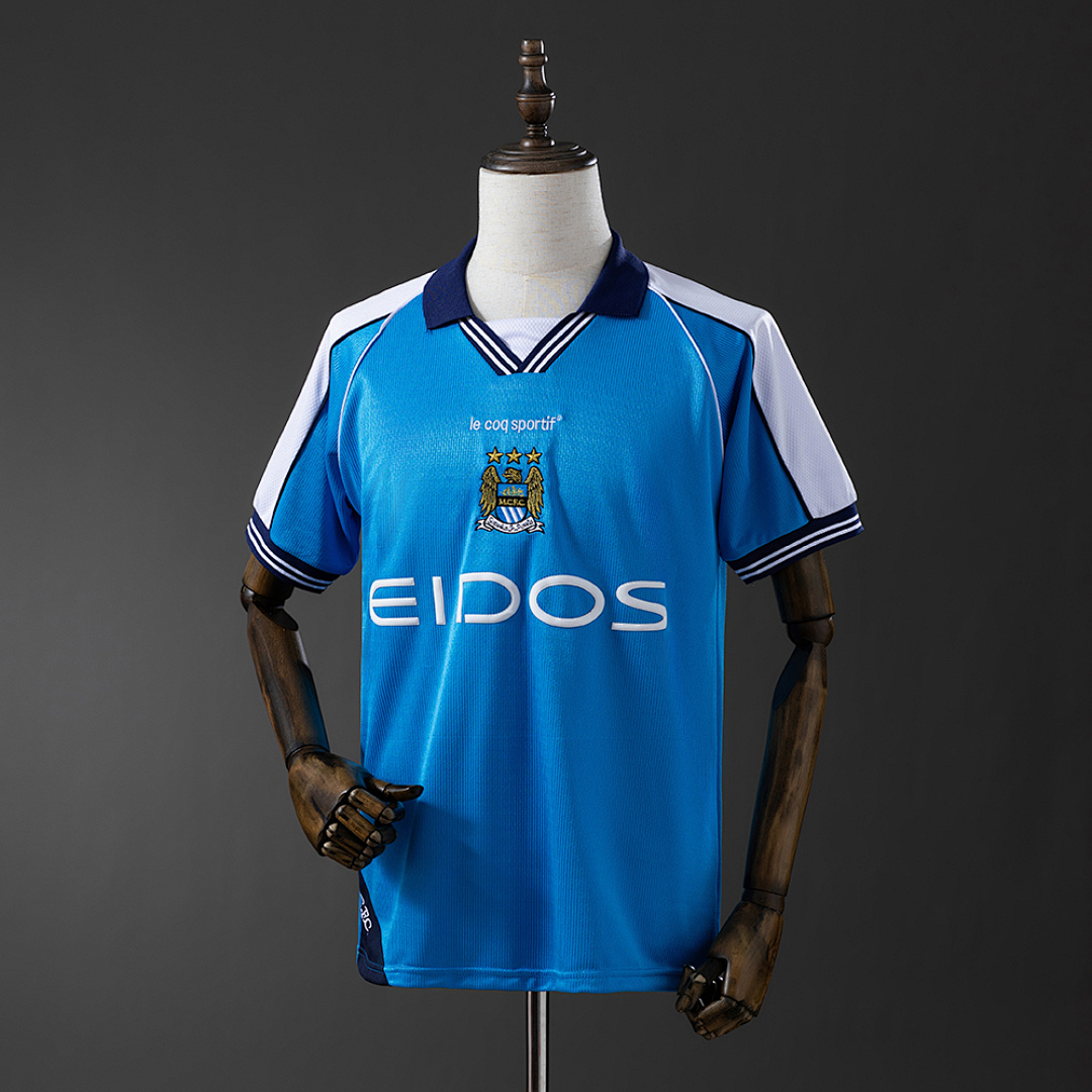Retrô Manchester City 99/01 Titular S-XXL, foto 1
