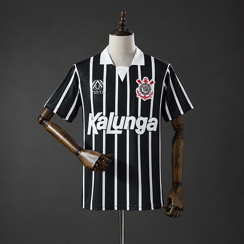 Corinthians 1990 Visitante Retrô Camisa S-XXL