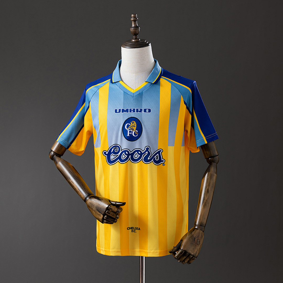Retrô 95/97 Chelsea Visitante S-XXL, foto 1