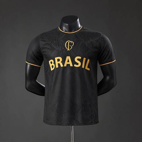 Corinthians 26/27 Edição especial Versão jogador Camisa - Black S-4XL