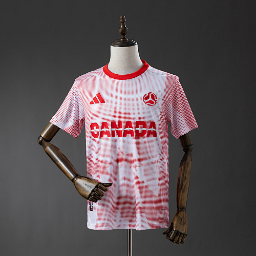 Canada 2026 Promotional Apparel - Pink Camisa Sizes S-4XL