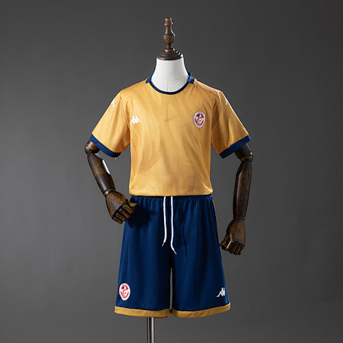Tunisia 2026 Terceira Kit infantil Tamanho 16-28