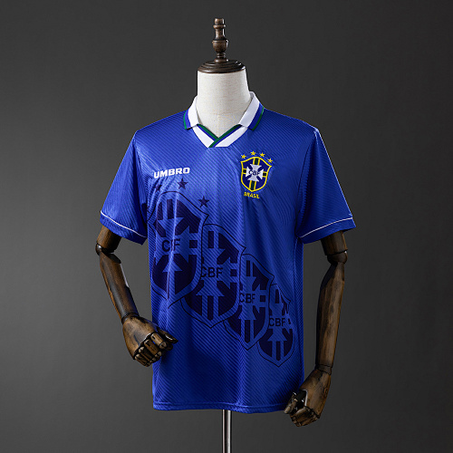 Brazil 94/96 Visitante Retrô Camisa S-XXL