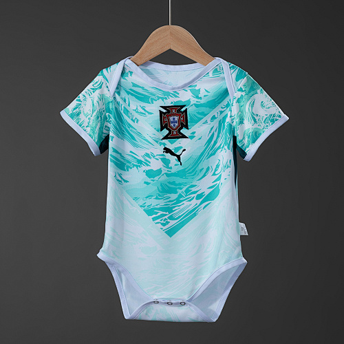 Portugal 26/27 Baby Visitante Camisa Tamanho 912