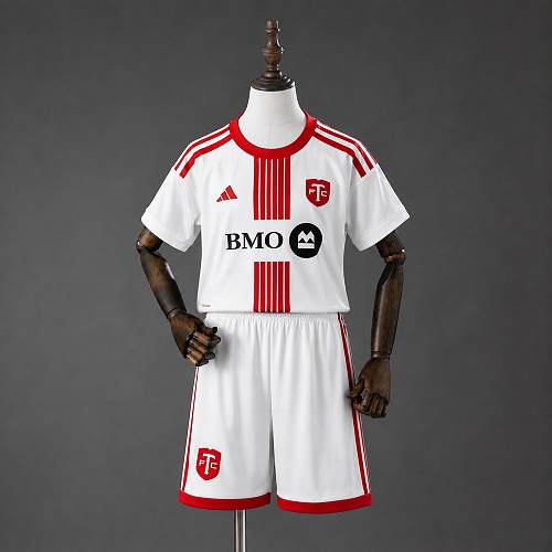 Toronto 26/27 Visitante Kids kit Tamanho 16-28