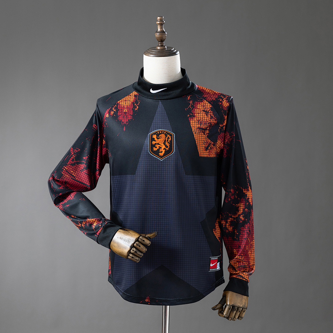 Netherlands 2026 Goleiro Manga longa Camisa S-XXL, foto 1
