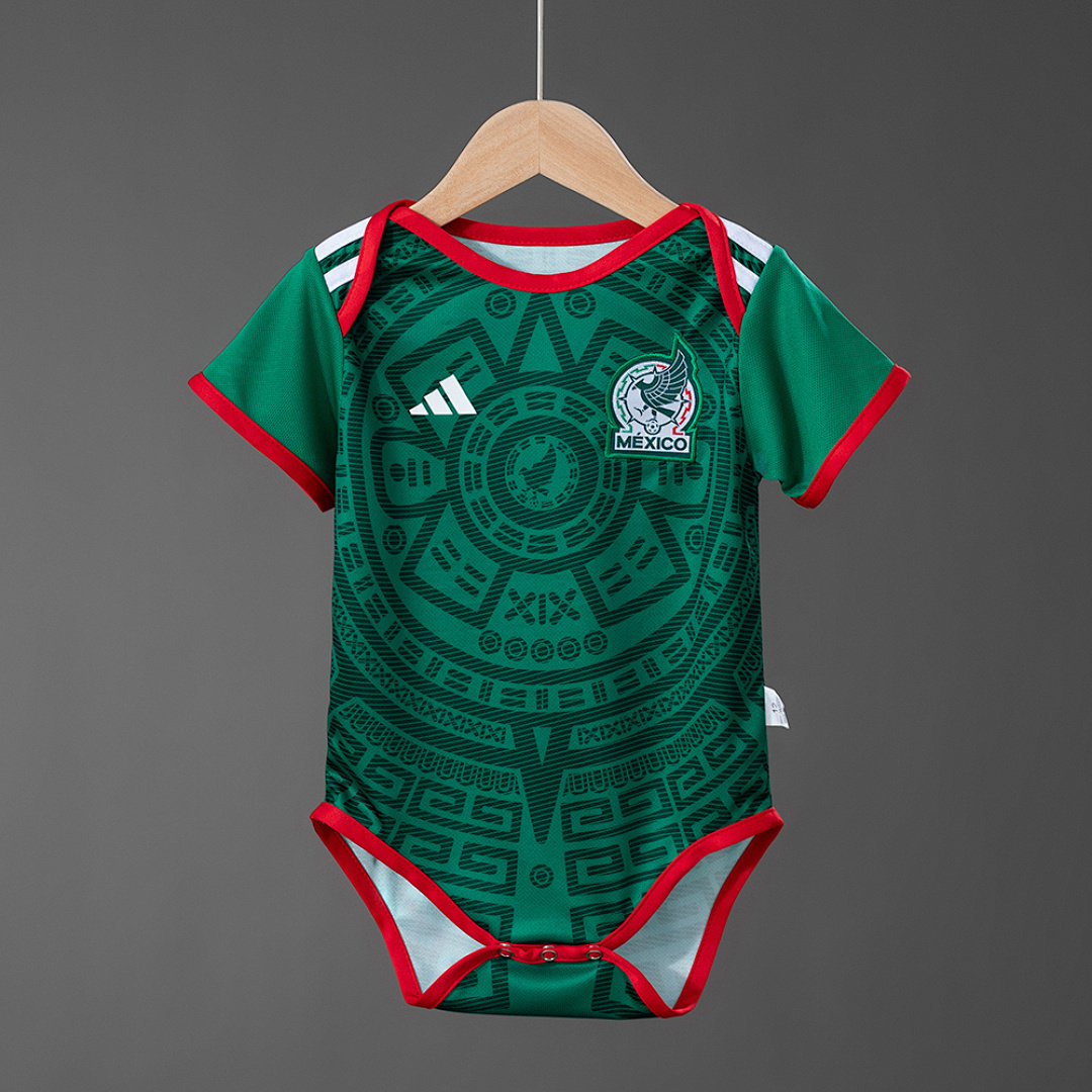 Mexico 26/27 Baby Titular Camisa Tamanho 9/12, foto 1